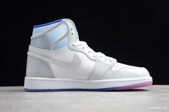 High Jordan Retro Racer 1 Blue CK6637-104 Zoom  CK6637-104 Air White 0223